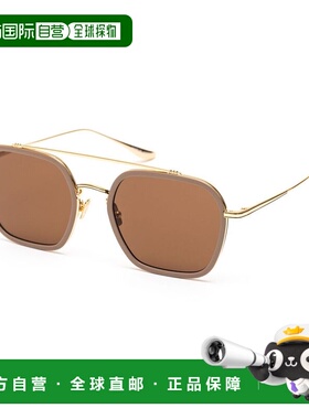 自营Belstaff Titanium Men's Sunglasses - gold 美国奥莱直发