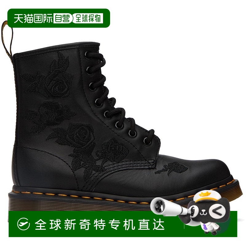 1h可退 香港直邮潮奢 Dr. Martens 马丁大夫 女士 黑色 1460 Vond