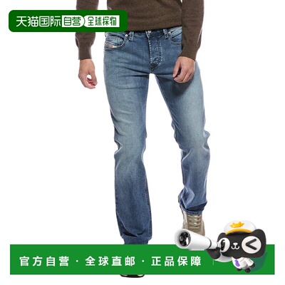 自营Diesel Safdo-X Medium Wash Straight Jean - blue 美国奥莱