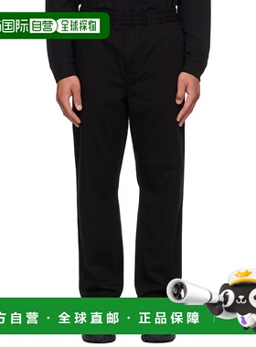 1h可退 香港直邮潮奢 CARHARTT WIP 男士 黑色 Flint 长裤 I02991