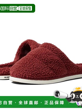 自营 SeaVees Seachange男式红色圆头拖鞋JOBB1608-红色 美国奥莱