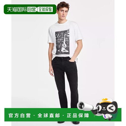 1h可退 【美国直邮】guess 男士 牛仔裤直筒裤