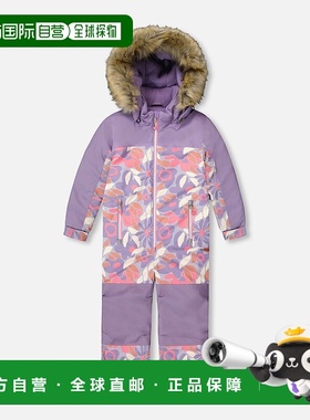 自营deux par deuxOne-Piece Discover Snowsuit Lilac Retro Flo