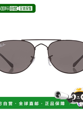 自营ray-banRay Ban BAIN BRIDGE Dark Grey Pilot Unisex Sungla