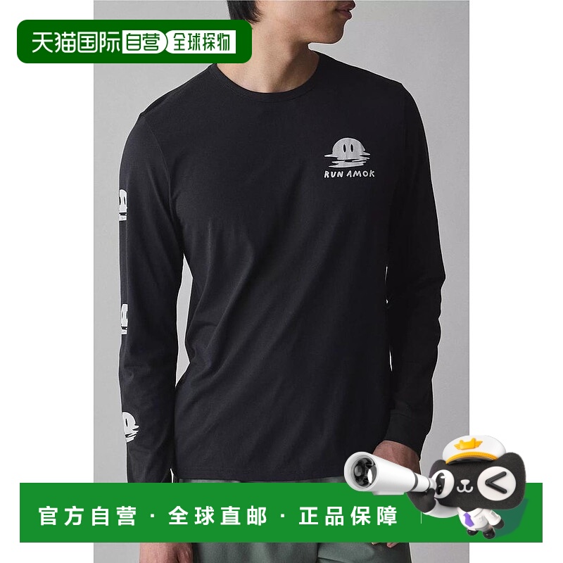 1小时内可退 【美国直邮】roark 男士 上装T恤长袖印花