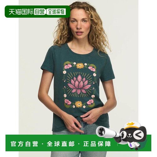 自营lucky brand 女士 上装T恤 美国奥莱直发