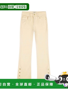 自营DL1961 Claire Bootcut Jean - white 美国奥莱直发