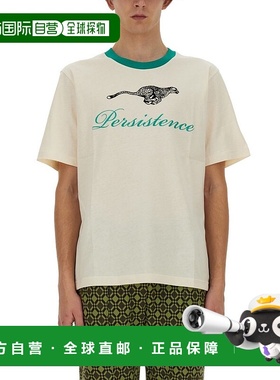 1h可退 香港直邮潮奢 Wales Bonner 男士 灰白色 Persistence T