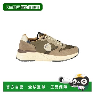 自营Blauer Leather Men Men's Sneaker - gray 美国奥莱直发