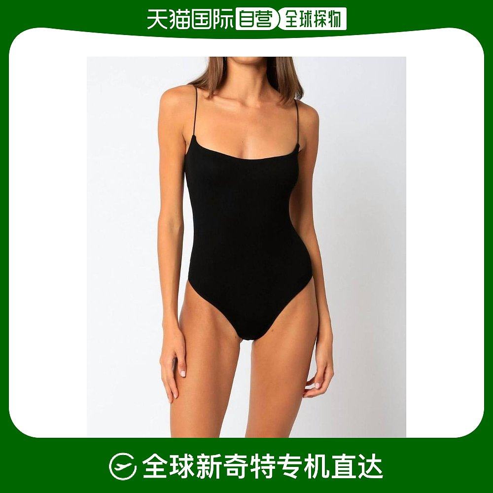【美国直邮】olivaceous|alex 黑色露背紧身衣连体连体衣