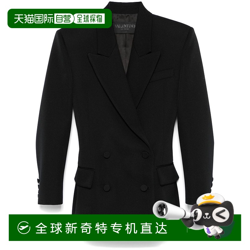 1h可退 香港直邮潮奢 Valentino 华伦天奴 女士 雙排扣長袖西裝外