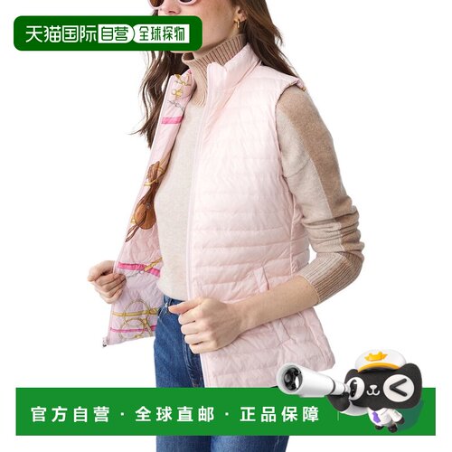 自营J.McLaughlin Tahoe Vest - Pink 背心美国直发奥莱