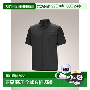 1h可退 加拿大直邮Arc'teryx Skyline Shirt SS 男士现代纽扣前襟