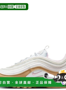 自营 Nike Air Max 97 Summit 白色/粉色泡沫芝麻 921522-113 小