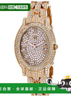 自营Christian Van Sant Women's Amore Rose Gold Oval 35mm - r