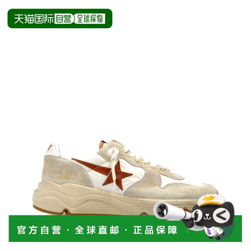 自营golden gooseSneakers With Brown Star Accent - neutrals