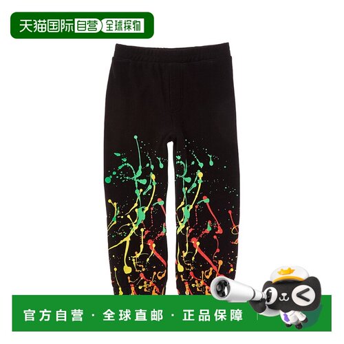 自营Chaser喷漆飞溅裤-黑色 美国奥莱直发