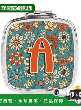 自营 Carolines Treasures CJ2012-ASCM Letter a Flowers 正品