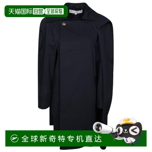 美国奥莱直发 自营 anderson不对称海角风衣 黑色