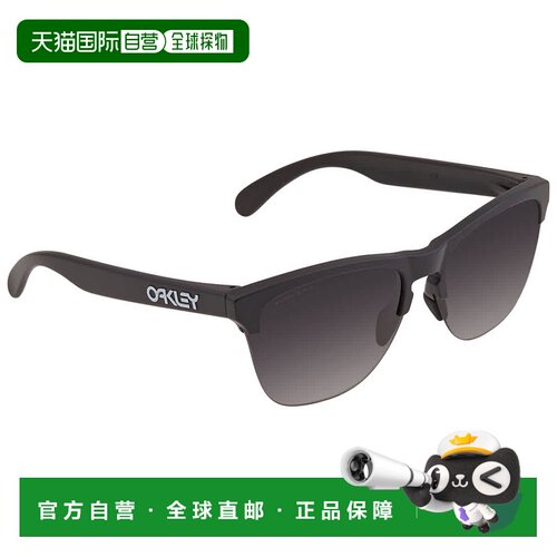 自营Oakley Frogskins Lite Prizm灰色渐变方形男士太阳镜OO9374