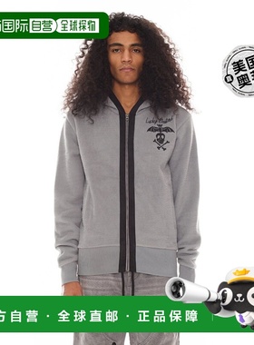 自营 cult of individualityLucky Bastard 拉链连帽衫（混色灰色