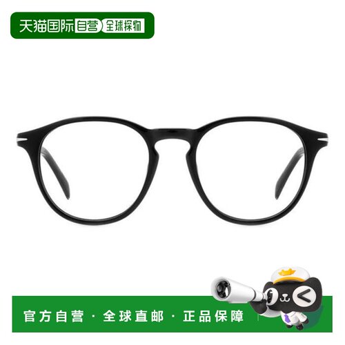 自营david beckhamDb 1126 Round Frame Acetate Eyeglasses - bl