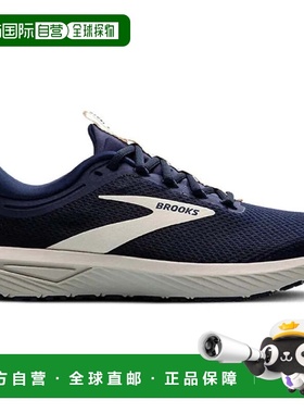 自营Men's Brooks Revel 7 110435-1D-495 Sneakers Blue Running