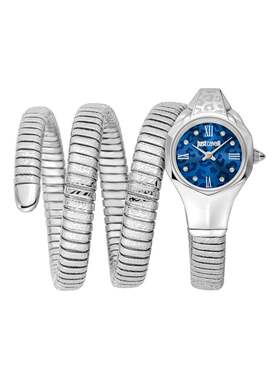 自营Just Cavalli Women's Signature Snake 22mm Watch JC1L271M