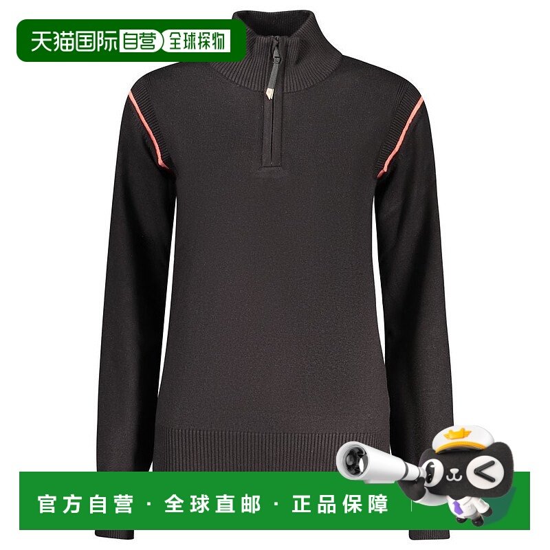 自营North Sails Polyester Women's Sweater - black 美国奥莱直