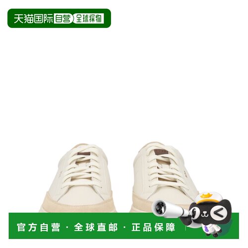 自营bossKieran Tenn Sdtbal简约皮革运动鞋-中性色 美国奥莱直发