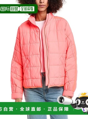 自营Free People Pippa Packable Puffer Jacket - pink 美国奥莱