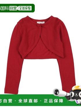 1h可退 【美国直邮】MONNALISA Shrug 女士针织开衫 毛衣 1446301