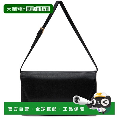 1h可退 香港直邮潮奢 The Row 女士 黑色 Evening 单肩包 W1706L3
