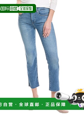 自营 DL1961 Mara Mansfield 九分牛仔裤 - 蓝色 美国奥莱直发