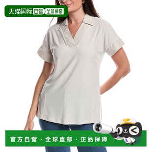 自营 joseph ribkoff约瑟夫Ribkoff顶部-棕褐色 美国奥莱直发女装