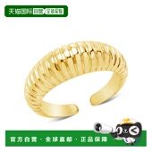 金 自营 美国奥莱直发 Bombe 戒指 sterling forever罗纹开口