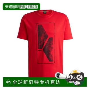 regular seasonal bossInterlock with 自营 shirt fit cotton