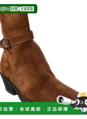 自营tod'sTOD’s Cavallerizzo Texano Suede Boot - brown 美国