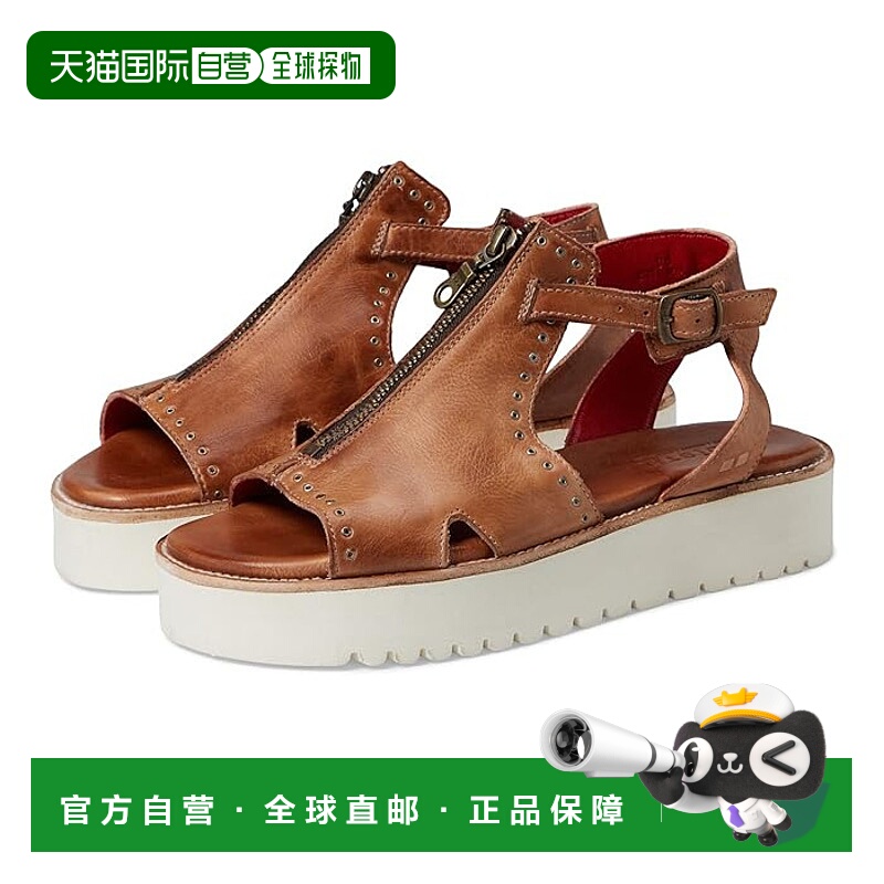 1h可退 香港直邮潮奢 bed stu 女士 clancy 凉拖 brown棕色 舒适