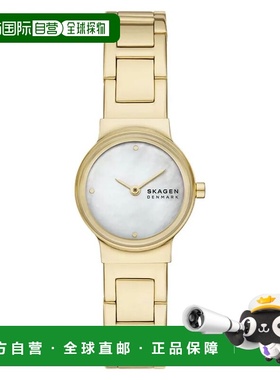自营Skagen Women's Freja Lille  White Dial Watch - white 美