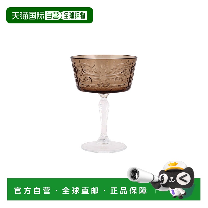 自营 vietriBarocco Tortoise Coupe香槟杯-棕色 美国奥莱直发