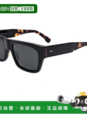 自营Paul Smith男式56毫米灰色太阳镜-黑色 美国奥莱直发