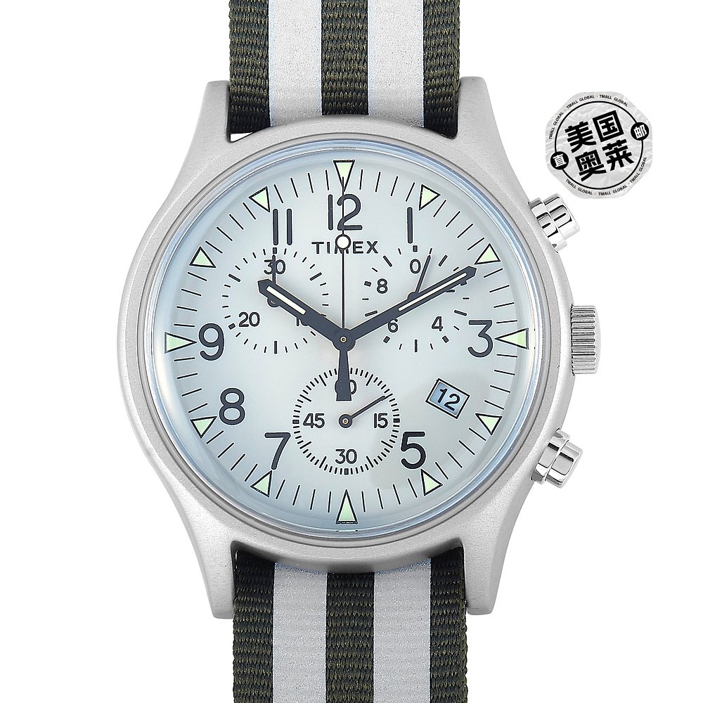 Timex MK1铝制计时码表 40毫米手表 TW2R81300多【美国奥莱】-封面