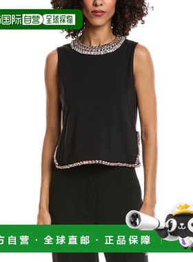 自营cinq a septCinq à Sept Petula Top - black 美国奥莱直发