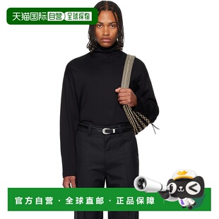 男士 黑色 香港直邮潮奢 恤 Neck Lemaire Mock 1h可退 Relaxed