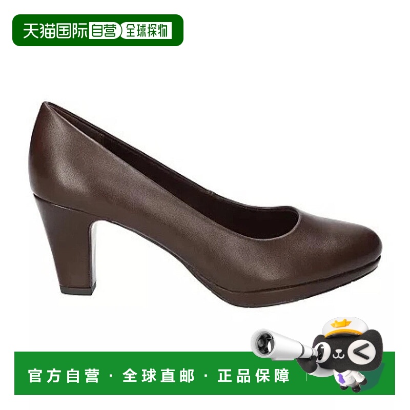 自营Easy Street Equinox Pumps Womens Brown Slip-On Casual Bl