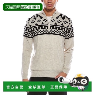 Wool Zip Cashmere Fairisle 自营Brodie Blend