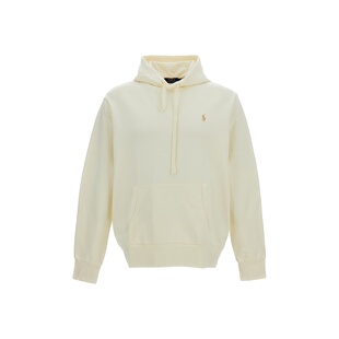 White laurenClassic ralph Cuffs with Ribbed Sweater 自营polo