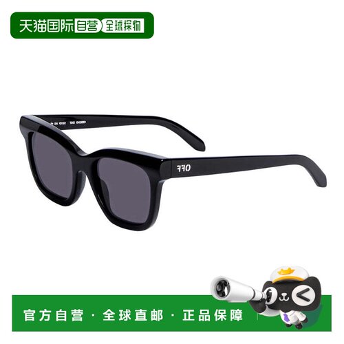 自营Off-White Sunglasses Square Full Rim, White Frame And Da