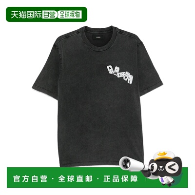 香港直邮AMIRI（服饰） T恤 AMTOJR1023  BLACK短袖